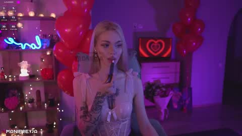 Snapshot of manifreyja chatting on February 14, 8:05 pm Amelie online show from February 14, 8:05 pm