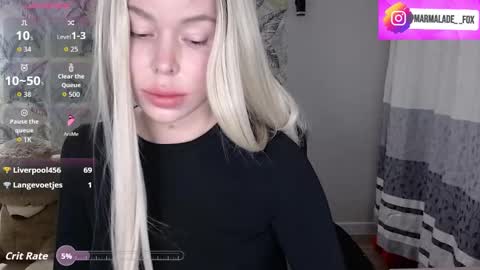 Marmalade Fox online show from November 22, 5:48 pm