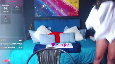 Snapshot of meganadriels96 chatting on March 2, 6:57 pm M E G A N online show from March 2, 6:57 pm