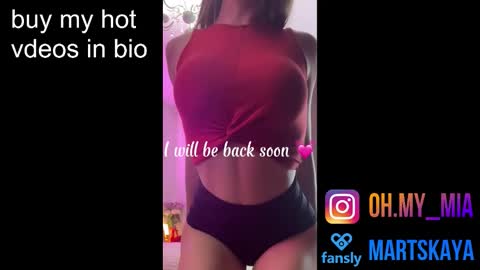 Mia Martskaya online show from March 25, 8:28 am