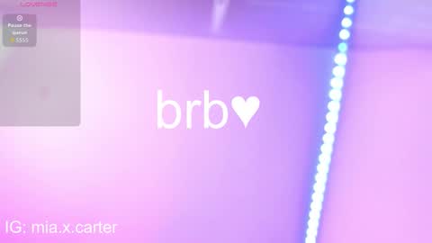 miacarterxxx online show from February 2, 1:37 am