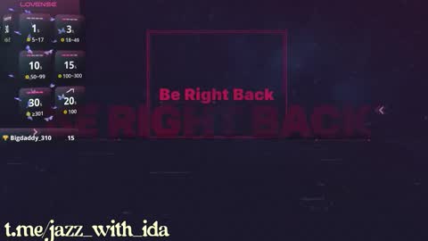 miss_ida online show from November 27, 1:36 pm