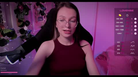 NannoNancy online show from December 21, 5:07 pm