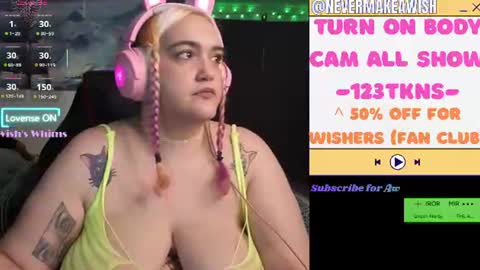 Wishs Playground online show from July 29, 10:15 am