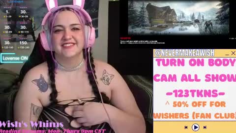Wishs Playground online show from May 14, 10:43 am