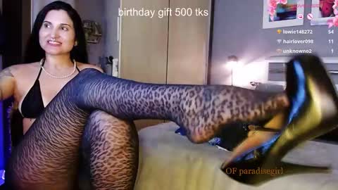 My alter ego Betinna Flowers - a tattooed Miss  -   Are you missing me come in here  -  online show from January 13, 11:09 pm