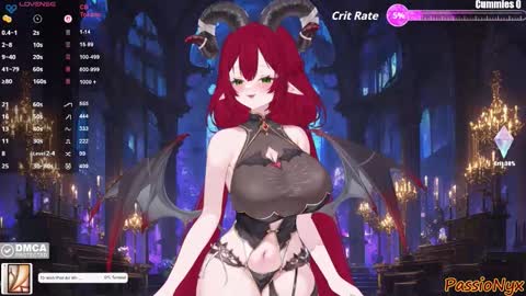 Succubus Nyx online show from February 9, 3:20 am