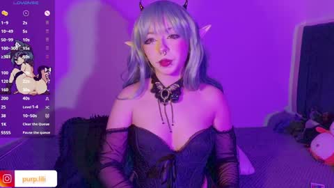 Purple Lilith online show from May 15, 2:49 am