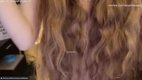 The Real Samantha Hayes haha  online show from December 10, 10:26 pm