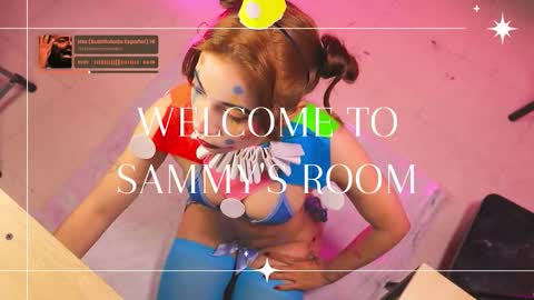 Snapshot of sammy__8 chatting on October 20, 2:03 am Sammy online show from October 20, 2:03 am