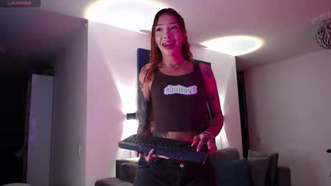 Snapshot of savanna_wallace chatting on October 6, 2:50 am Savannaredhair 33 Angelebony33 online show from October 6, 2:50 am