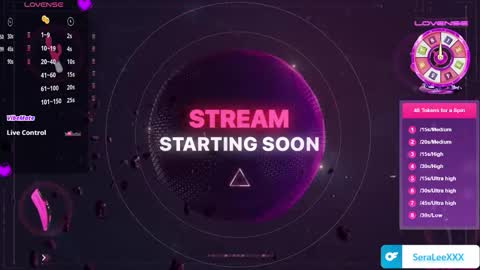 SeraLeeXXX online show from December 3, 5:48 pm