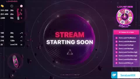 SeraLeeXXX online show from July 25, 5:20 pm