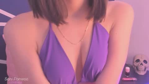 Snapshot of soni_ponwoo chatting on October 9, 7:56 am Soni online show from October 9, 7:56 am