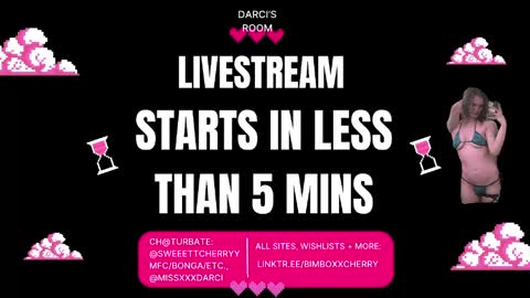 Cherry B  online show from April 20, 7:00 am