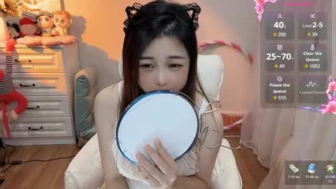 My name is LAN LAN and the cats name is keiko online show from February 16, 6:08 pm