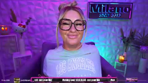 TamaraMilano online show from July 12, 8:15 am