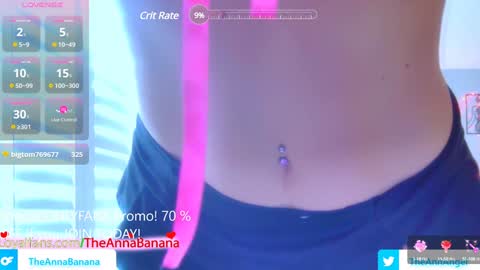 Anna Banana AKA Ann Angel online show from December 3, 6:06 pm