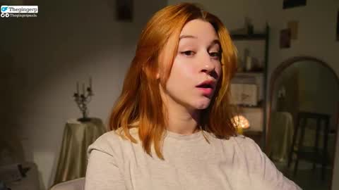 Snapshot of thegingerp chatting on March 2, 10:34 pm Streaming mostly at online show from March 2, 10:34 pm