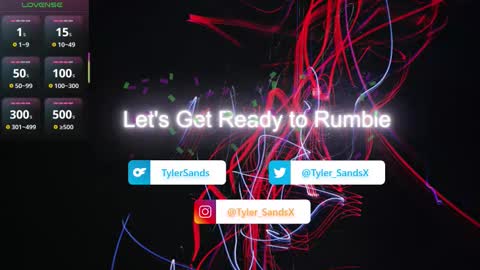 Tyler Sands online show from December 21, 1:04 pm