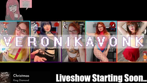 Snapshot of veronikavonk chatting on December 10, 9:11 pm Veronika von Kleist online show from December 10, 9:11 pm