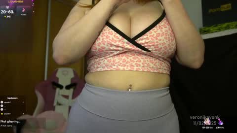Snapshot of veronikavonk chatting on February 11, 7:27 pm Veronika von Kleist online show from February 11, 7:27 pm
