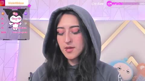 Snapshot of violettbloss chatting on February 17, 9:32 pm Violeta online show from February 17, 9:32 pm