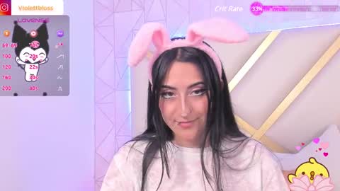 Snapshot of violettbloss chatting on December 9, 10:41 pm Violeta online show from December 9, 10:41 pm
