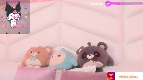 Snapshot of violettbloss chatting on September 11, 4:35 am Violeta online show from September 11, 4:35 am