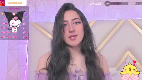 Snapshot of violettbloss chatting on December 27, 10:48 pm Violeta online show from December 27, 10:48 pm