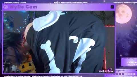 Snapshot of wildwylie chatting on December 24, 5:49 am Wylie Wanderlust online show from December 24, 5:49 am