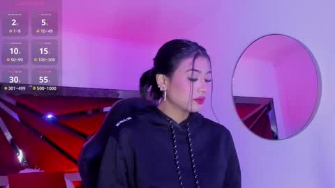 Snapshot of zaralim chatting on February 12, 12:12 pm Zara Lim online show from February 12, 12:12 pm