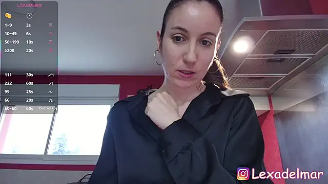 Lexa del mar online show from March 16, 8:07 am