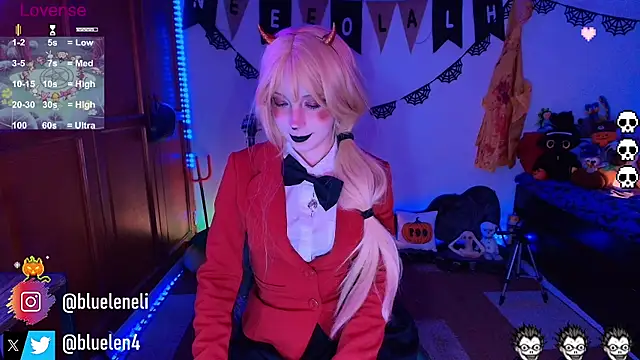 bluelen online show from October 30, 8:16 am