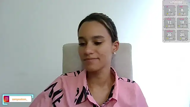 SamanthaWatson online show from February 6, 10:46 pm