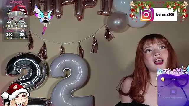 Ivanna Diamon online show from December 16, 2:50 am