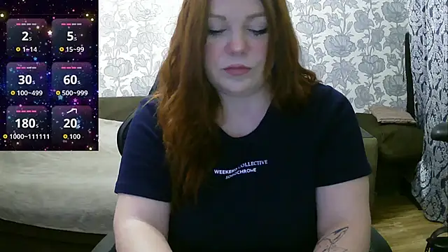 Sabrina Poison online show from November 25, 12:40 pm