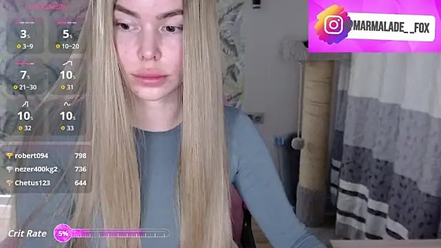 Marmalade Fox online show from April 4, 2:49 pm