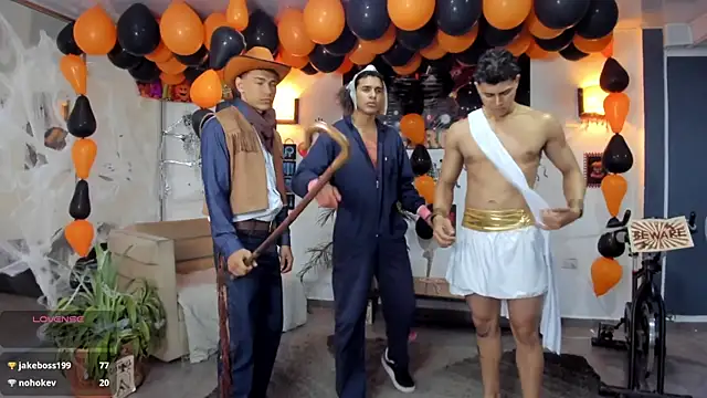 badguyss bisex online show from October 31, 12:20 pm