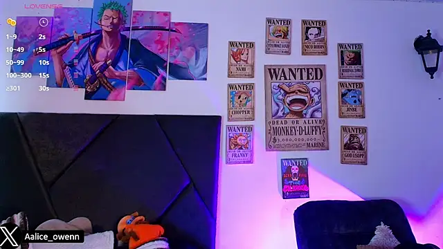 Aliceowenn online show from November 21, 9:39 pm