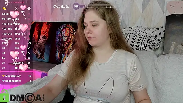 Snapshot of Megan_Violer chatting on October 3, 5:18 pm Megan Violer online show from October 3, 5:18 pm