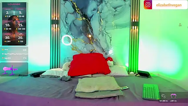 Snapshot of Elizabeth_vegaa chatting on October 28, 3:34 am Elizabeth vegaa online show from October 28, 3:34 am