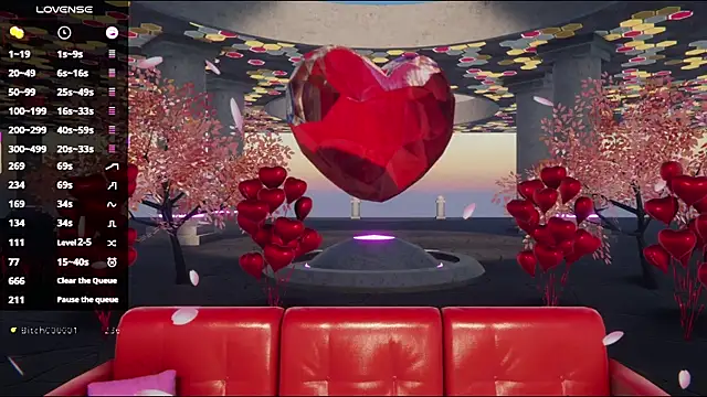 ElfieLove online show from February 14, 6:21 pm