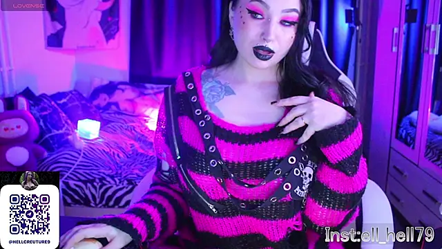 Kitty goth online show from March 9, 7:50 pm