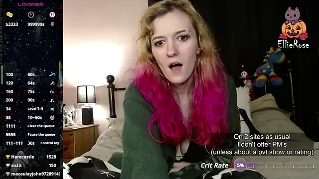 EllieeRose online show from March 1, 10:09 pm