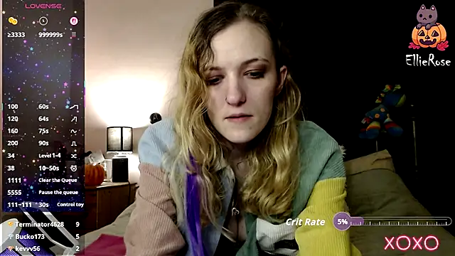 EllieeRose online show from November 10, 3:45 am