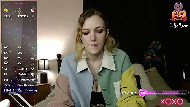 EllieeRose online show from October 26, 1:01 am