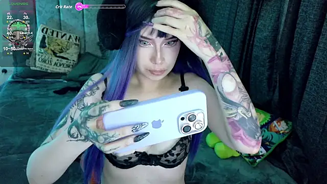 Snapshot of Inori_08 chatting on September 20, 2:10 am Inori 08 online show from September 20, 2:10 am