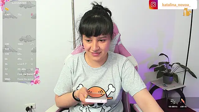 Katalina novoa online show from July 9, 2:03 am