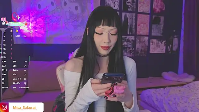 Misa Sakurai online show from February 20, 12:20 am